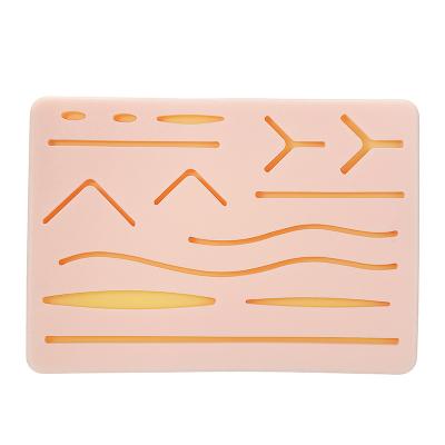 China Medical Students Practice Suture Kits Suture Pad 3-Layer Pad With Wound Forming Skin Pads Yes-05 for sale