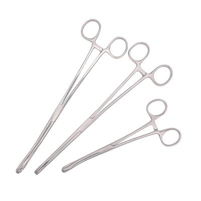 China Yes-007 Stainless Steel Tissue Oval Surgical Sponge Forceps Tissue Forceps Gynecological Instruments for sale