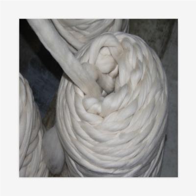 China Merino wool yarn 80S, 18MIC, 85mm, thick 100% merino wool yarn for knitting rug for sale