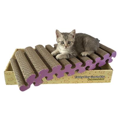 China Durable Durable Board Pads Prevents Furniture Damage Cat Cardboard Cat Scratcher for sale