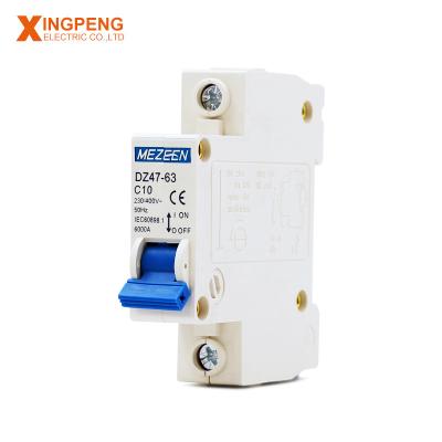 China Wholesale DZ47-63 PS DC 12v Flame Retardant Plastic High Quality Mini Circuit Breaker for sale