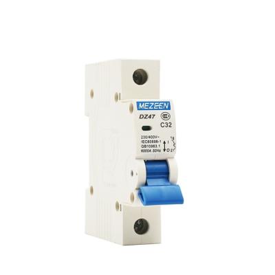 China Noly factory flame retardant mcb and mccb miniature circuit breaker 1a 2a 3a 4a 5a 6a 10a 25a 32a 40a 63a for sale