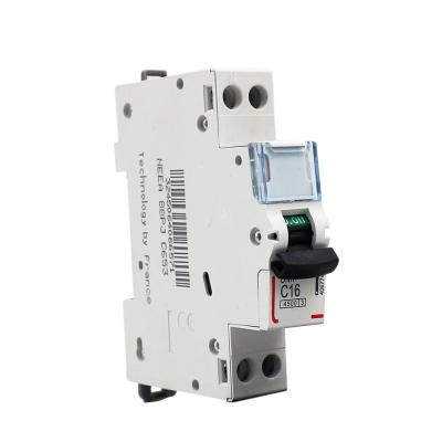 China Yueqing MCB Factory MCB Circuit Breakers DNX3 Series 1P+N Plastic Miniature Circuit Breaker Flame Retardant Switch for sale