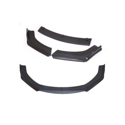 China New design durable goods arrive with kit pp Front Bumper Lip Spoiler universal accessory body material for sale