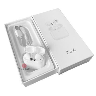 China Perfect Sound Top Selling PRO 4 BT5.0 Wireless Earphone TWS Pro4 Siri Earphone Fone De Ouvido Audifonos de TWS Air Earpiece for sale