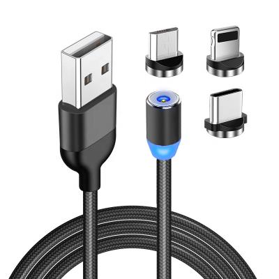 China Strong Magnetic Charging Cable 3 in 1 Bestsellers usb for sale