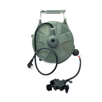 China 12m adjustable wall mounted cheap hose reel with auto rewind function for sale