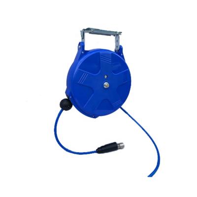 China Hot Automatic Pneumatic Reel Unit-mesh 10m Retractable Strong Air Hose Reel Adjustable for sale