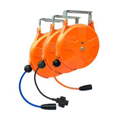 China High Quality Car Rewindable Rewind Hose Reel PU Car Wasing Equipment Retractable Reels for sale