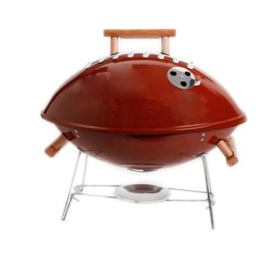 China Easily Assembled Unique Design American Football Grills Portable Charcoal Grills for sale