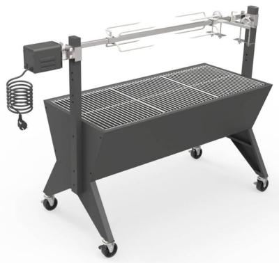 China Size Adjustable Hot Selling Rotisserie BBQ Grill Spit Rotisserie Outdoor Grill with Motor for Whole Pork for sale