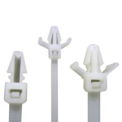 China 66 Nylon Various Used Cable Management Push Mount Cable Tie for sale