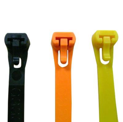 China 66 Multiple Purpose Nylon Flexible Nylon Cable Ties Releasable Sizes for sale