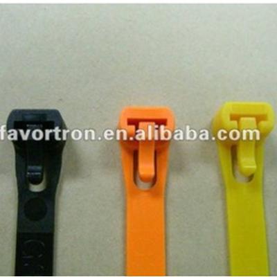 China Soft nylon quick release nylon cable tie for sale