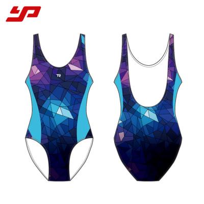 China OEM Anti-UV Swimsuit Hot Selling Women Print One Piece Swimwear for sale