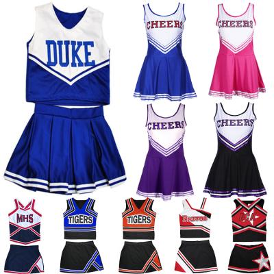 China Hot Sale Unique Style Plus Size Cheerleading Uniforms Custom 027 for sale