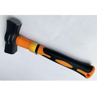 China Roofing Hammer Singa C18090 Spanish Type Stoning Hammer With Fiberglass And TPR Handle for sale