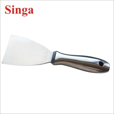 China Singa F17147 Multifunctiona Stainless Steel Wall Scraper Putty Knife One Piece Scraper For Construction Tool for sale