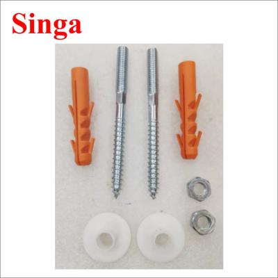 China Singa S23203 Steel Sanitary Ware Accessory Set Bathroom Sink Screw Sets Hardware Parts Screw Bag Set Accessory For Bath Fit for sale