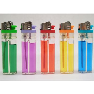 China WP31 minimalist factory direct colorful gas transparent disposable cigarette lighter for sale