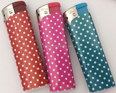 China EN ISO9994 Electronic Hot Sale Atomic PE WK73 Electrical Film Wrap Lighter Factories for sale