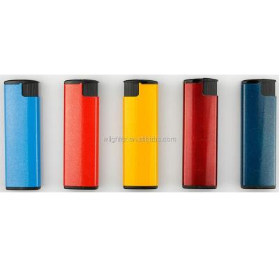 China MV10 Top Quality Minimalist Metal Turbo Windproof Rechargeable Electronic Lighter for sale