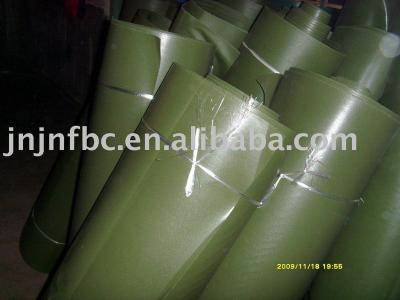 China Single Olive Green PVC Tarpaulin For Truck Cover for sale