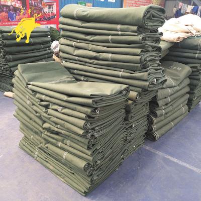 China Antistatic Waterproof Poly Canvas Tarpaulin 50/50 Cotton for sale