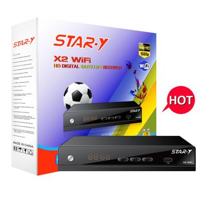 China Full HD 1080p STAR-Y X2 WIFI Download Software For Receiver Sale Support Digital Satellite Receiver for sale