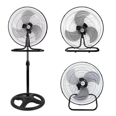 China Hotel TNTSTAR TNT-724 Industrial Fan Stand Electric Fan 18 Inch 3 In 1 Floor Luxury Nordic Swing Pedestal for sale