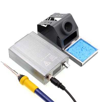 중국 Small Mini T12D Constant Temperature Iron Electric Welding Tool Soldering Soldering Station Smart Adjustable Mobile Phone Repair 판매용