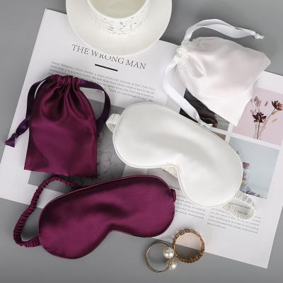 China Anti-Puffiness 16mm Custom 100% Mulbery Pure Silk Travel Sleep Blindfold Eye Mask for sale