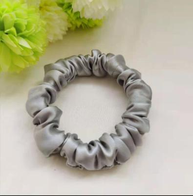 China Wholesale High Quality Plain Hair Tie Silk Scrunchie 16mm Luxury Non-Toxic 1.5CM for sale