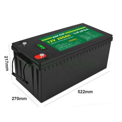 China Toys OEM 72V 48V 36V 24V 12V Long Life LiFePO4 Li-Ion Storage 4S34P 12V 200Ah Lithium Ion Battery 32700 LiFePO4 Battery for sale