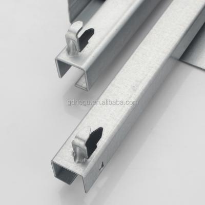 China 2 Fold 2 Fold Undermount Drawer Slide For Cabinet for sale