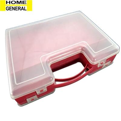 China AMAZONE PLASTIC BOX of HOBBY COINS of double-sided adjustable slots for sale