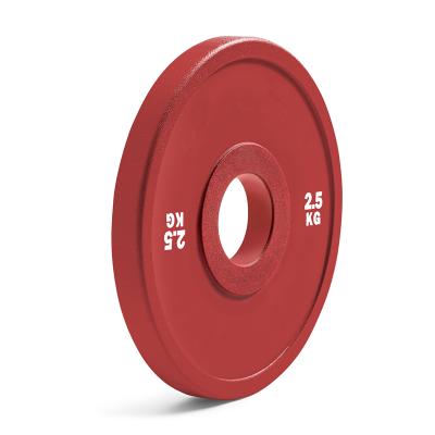 China High Quality Comfortable Colorful Rubber Fitness Rubber Cheap Change Gym Weightlifting Bumper Plates for sale