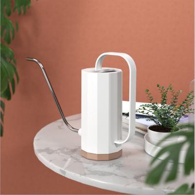 China Hot Selling Nordic Environmentally Friendly Outdoor Three Color Stainless Steel Water Box Indoor Watering Pot Long Neck For Garden for sale