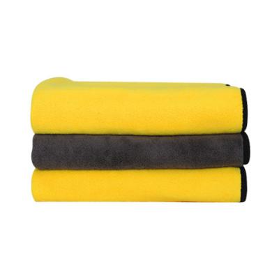 China Sustainable New Design Microfiber Dog Skin Friendly Bath Towel for sale