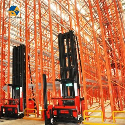 China Movable Corrosion Protection Pallet Racking VNA Pallet Shelf With Narrow Pass for sale