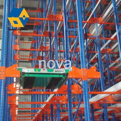 China Q235-Cold Corrosion Protection Customized Warehouse Rolled Automation Steel Pallet Runner Radio Racking System for sale