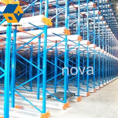 China Smart And Intelligent Storage Solutions 1000kg Corrosion Protection Capacity Automated Steel Shuttle Motor Radio Racking for sale