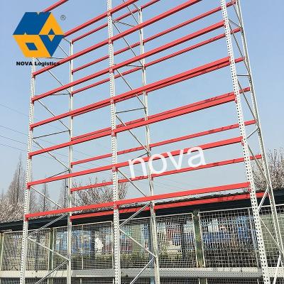 China NOVA Galvanized Selective Warehouse Equipment Corrosion Protection Shelf Rack, Heavy Duty Wire Mesh Pallet Racking/ for sale