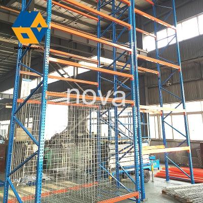 China Corrosion Protection NOVA Miniso Supermarket Q235 Boutique Steel Racking Shelf, Automation Equipment Pallet Rack for sale