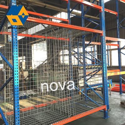 China Corrosion Protection NOVA Supershop Grocery Iron Automatic Pallet Rack Shelf, Estanterias Metalicas/ Professional Wire Mesh Racking for sale