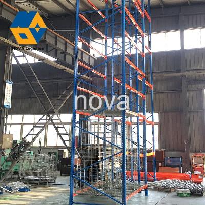 China Corrosion Protection NOVA Industry Warehouse Steel Shelf Racks, Repisas Warehouse Equipment Selective Gravity Pallet Rack for sale