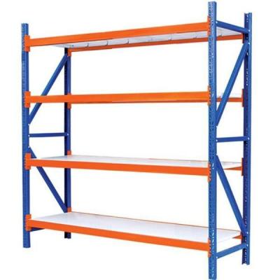 China Supermarket Storage Heavy Duty Rack Rack Units Boltless Steel Plate Warehouse Racking Estanteria Manufacturers for sale