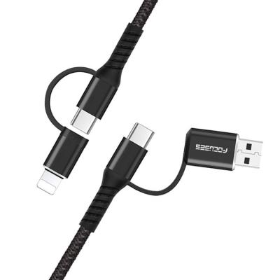 Cina tipo di cavo di carico veloce di dati di 1m 2m OD3.5mm palladio 18W del cavo di C USB in vendita