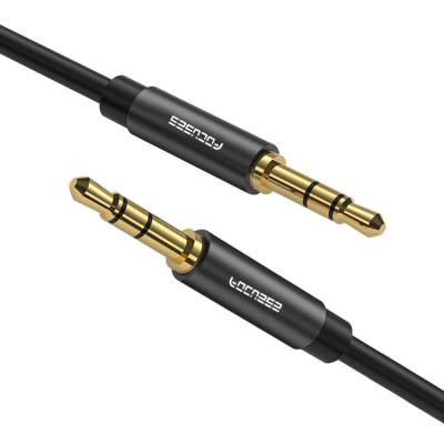 China varón aux. estéreo del cable de la TPE del OEM del 1M al cable masculino del auricular en venta