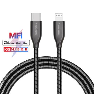 Κίνα C94 3ft 6ft USB Typy Γ στο καλώδιο αστραπής καθολικό για IPhone 12 προς πώληση